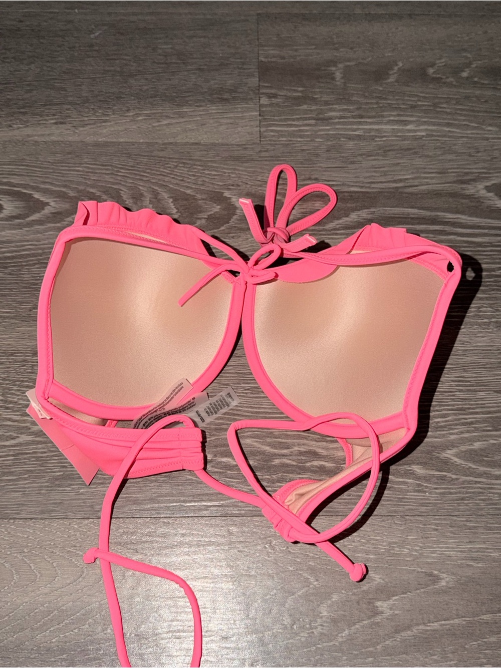 Victorias Secret Swim Suit Bikini Top Size 32D - Picture 2 of 3